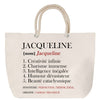 Sac Fête des Mères Mamie Famille Idée Cadeau anniversaire Noël Travail Boulot Métier Départ Retraite Collègue Femme cabas shopping plage