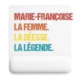 Tapis de souris ergonomique avec repose-poignet, accessoire bureau pour femme et homme, fête des pères, cadeau pas cher, idée cadeau fête des mères, secret santa, départ à la retraite, télétravail et gaming