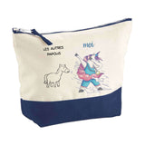 Pochette Trousse Fête des Mères Fêtes des Pères Mamie Papi Famille Idée Cadeau anniversaire Noël Travail Boulot Métier Départ Retraite Collègue Femme Homme