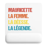 Tapis de souris ergonomique avec repose-poignet, accessoire bureau pour femme et homme, fête des pères, cadeau pas cher, idée cadeau fête des mères, secret santa, départ à la retraite, télétravail et gaming