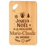 Planche à découper cadeau Noël famille amis papa maman mamie papi, idée cadeau apéro et cuisine, Secret Santa