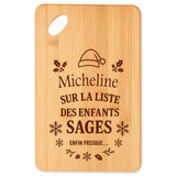 Planche à découper cadeau Noël famille amis papa maman mamie papi, idée cadeau apéro et cuisine, Secret Santa