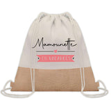 Sac Fête des Mères Mamie Maman Cadeau anniversaire Noël Travail Métier Départ Retraite Collègue Femme cabas shopping plage