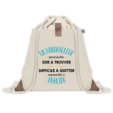 Sac à dos avec pochette Un Handballeur Formidable