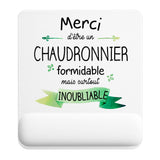Tapis de souris ergonomique avec repose-poignet, accessoire bureau pour femme et homme, fête des pères, cadeau pas cher, idée cadeau fête des mères, secret santa, départ à la retraite, télétravail et gaming