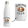 Gourde Isotherme Être agent territorial c'est la vie