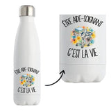 Gourde Isotherme Être aide-soignant c'est la vie