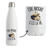Gourde Isotherme Être avocate c'est la vie