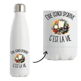 Gourde Isotherme Être coach sportive c'est la vie