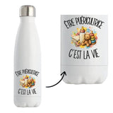 Gourde Isotherme Être puéricultrice c'est la vie