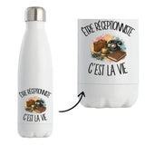 Gourde Isotherme Être réceptionniste c'est la vie