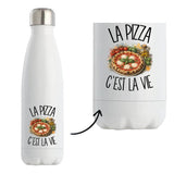 Gourde Isotherme La pizza c'est la vie