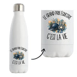Gourde Isotherme Le grand prix équestre c'est la vie