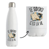 Gourde Isotherme Le sudoku c'est la vie