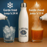 Gourde Isotherme Le thème astral c'est la vie