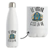 Gourde Isotherme Le vitrail c'est la vie