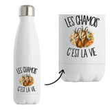 Gourde Isotherme Les chamois c'est la vie