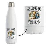 Gourde Isotherme Les concours c'est la vie