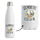 Gourde Isotherme Les mouettes c'est la vie