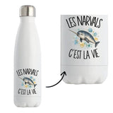Gourde Isotherme Les narvals c'est la vie