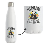 Gourde Isotherme Les pandas c'est la vie