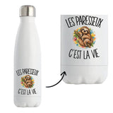 Gourde Isotherme Les paresseux c'est la vie