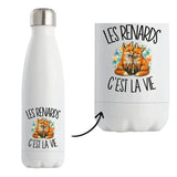 Gourde Isotherme Les renards c'est la vie