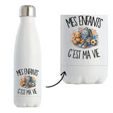 Gourde Isotherme Mes enfants c'est ma vie