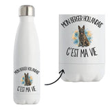 Gourde Isotherme Mon Berger Hollandais c'est ma vie