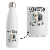 Gourde Isotherme Mon Bobtail c'est ma vie