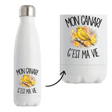Gourde Isotherme Mon canari c'est ma vie