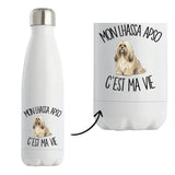 Gourde Isotherme Mon Lhassa Apso c'est ma vie