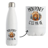 Gourde Isotherme Mon poney c'est ma vie
