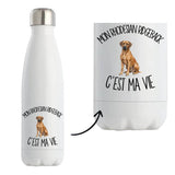 Gourde Isotherme Mon Rhodesian Ridgeback c'est ma vie