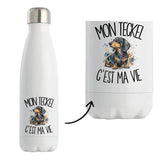 Gourde Isotherme Mon Teckel c'est ma vie