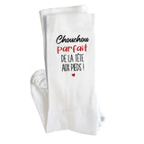 Chaussettes originales en coton, idée cadeau drôle tendance mère maman papa père mamie papi anniversaire noel 