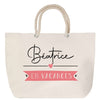 Sac Fête des Mères Mamie Famille Idée Cadeau anniversaire Noël Travail Boulot Métier Départ Retraite Collègue Femme cabas shopping plage