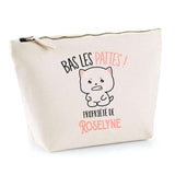 Trousse pochette de rangement maquillage Fête des Mères Mamie Famille Idée Cadeau anniversaire Noël Travail Boulot Métier Départ Retraite Collègue Femme