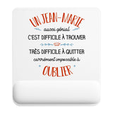 Tapis de souris ergonomique avec repose-poignet, accessoire bureau pour femme et homme, fête des pères, cadeau pas cher, idée cadeau fête des mères, secret santa, départ à la retraite, télétravail et gaming