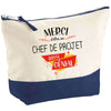 Pochette Trousse Fête des Mères Fêtes des Pères Mamie Papi Famille Idée Cadeau anniversaire Noël Travail Boulot Métier Départ Retraite Collègue Femme Homme
