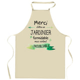 Cadeau Cuisinier cuisinière mère maman papa père mamie papi Vêtement Blouse de protection Barbecue Jardinage Tablier de Travail Tâches ménagères 