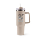 Mug isotherme Beige Yoga J'peux pas