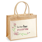 Sac Fête des Mères Mamie MAman Soeur Femme Famille Idée Cadeau anniversaire Noël Travail Boulot Métier Départ Retraite Collègue Femme cabas shopping plage