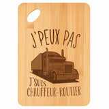 Planche bambou gravée personnalisée femme homme idée cadeau Fête des Mères Fête des Pères apéro papa maman prénom cuisine plateau fromage