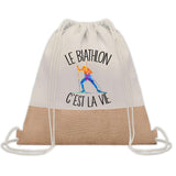 Sac Fête des Mères Mamie Cadeau anniversaire Noël Travail Métier Départ Retraite Collègue Femme Homme Fête des Pères Papa Maman Papi cabas shopping plage