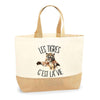 Sac Jute Fête des Mères Fêtes des Pères Mamie Papi Famille Idée Cadeau anniversaire Noël Travail Boulot Métier Départ Retraite Collègue Femme Homme