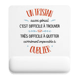 Tapis de souris ergonomique avec repose-poignet, accessoire bureau pour femme et homme, fête des pères, cadeau pas cher, idée cadeau fête des mères, secret santa, départ à la retraite, télétravail et gaming
