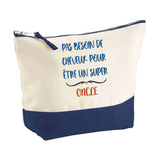 Pochette Trousse Fête des Mères Fêtes des Pères Mamie Papi Famille Idée Cadeau anniversaire Noël Travail Boulot Métier Départ Retraite Collègue Femme Homme