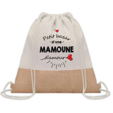 Sac Fête des Mères Mamie Maman Cadeau anniversaire Noël Travail Métier Départ Retraite Collègue Femme cabas shopping plage