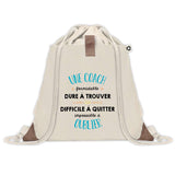 Sac à dos avec pochette Une Coach Formidable